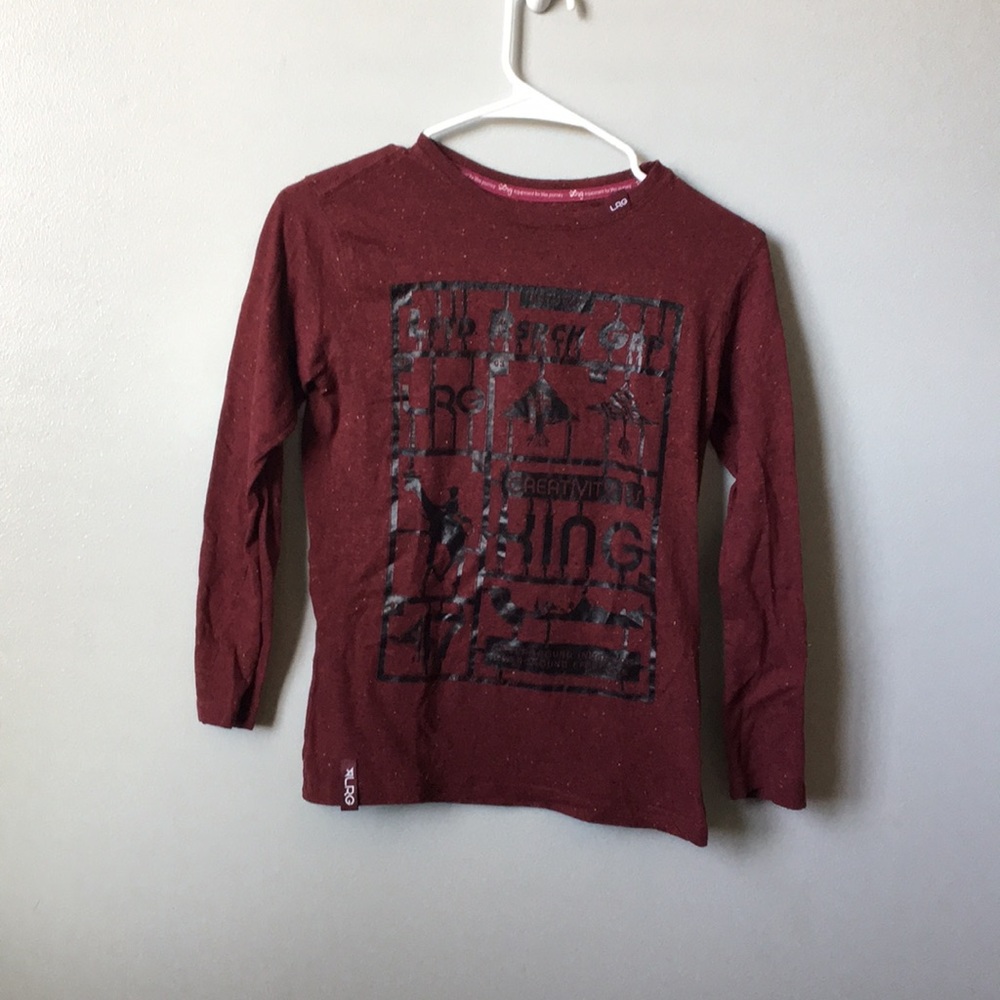 Maroon long sleeve